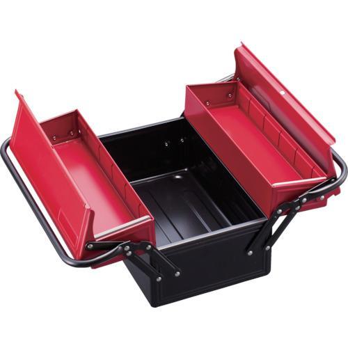 ■TONE ツールケース(メタル) V形2段式 350X220X190mm【4856708:0】[店...