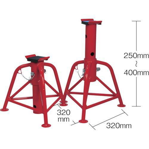 ■アストロプロダクツ 2PC 低床リジットラック3tピン ゴム付【4915755:0】[店頭受取不可...