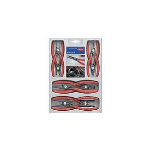 ■KNIPEX 8本組 精密スナップリングプライヤーセット【4972376:0】[店頭受取不可]