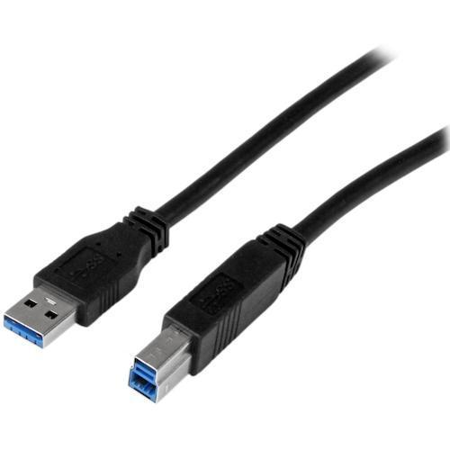 ■スターテック USB 3.0ケーブル/1m/Type‐A - Type‐B/5Gbps/オス-オス...