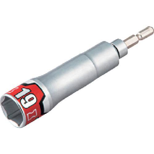 ■KTC 40V対応 インパクトドライバ用フレックスソケットビット 19mm【5574724:0】[...