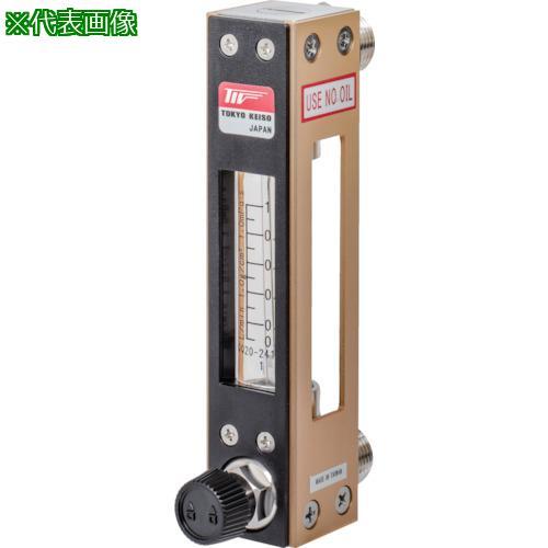 ■東京計装 パージメータ Rc1/4 水500mL/min【5728184:0】[送料別途見積り][...