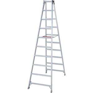 長谷川工業 ハセガワ工業 長尺専用アルミ脚立 TOP-30b 10段10尺 (一部