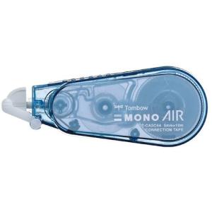 ■Tombow 修正テープ モノエアー 使いきりタイプ 5mm アッシュブルー【5927236:0】[店頭受取不可]