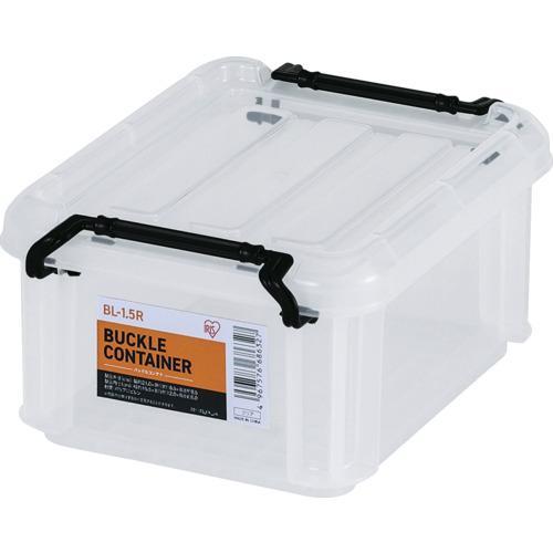 ■IRIS 299260 バックルコンテナ クリア【6331451:0】[店頭受取不可]