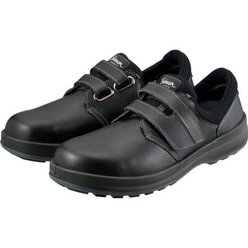 ■シモン 安全靴 短靴 マジック式 SF18黒 25.5cm【6531960:0】[店頭受取不可]