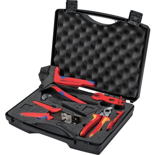 ■KNIPEX 太陽光用工具セット МC4 V01【6570603:0】[店頭受取不可]