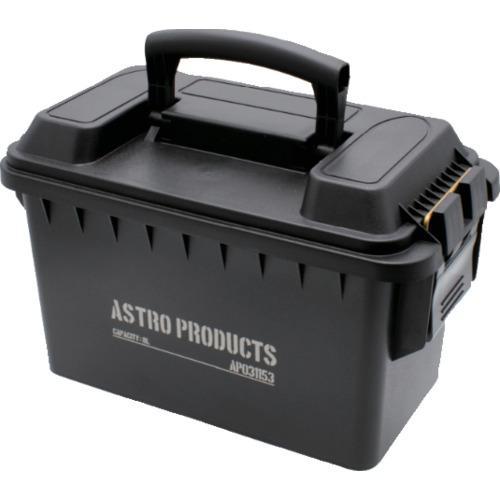 ■アストロプロダクツ プラスチックボックス8LブラックPB153【6826452:0】[店頭受取不可...