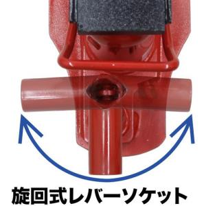 ■イーグル レバー回転・安全弁付爪つきジャッキ...の詳細画像1