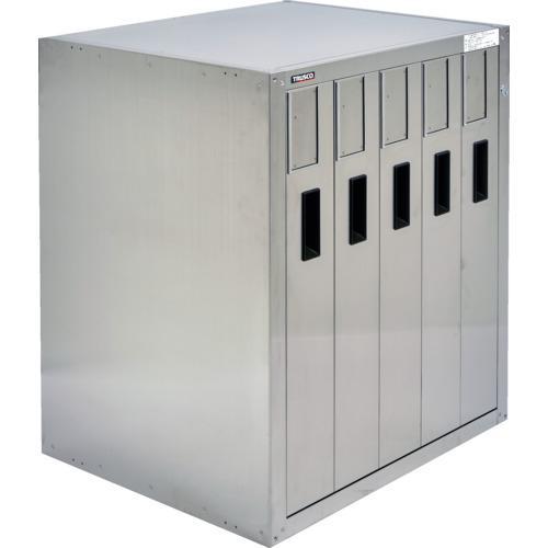 ■TRUSCO 耐震薬品庫 705X600XH800 5列引出型【6850717:0】[店頭受取不可...