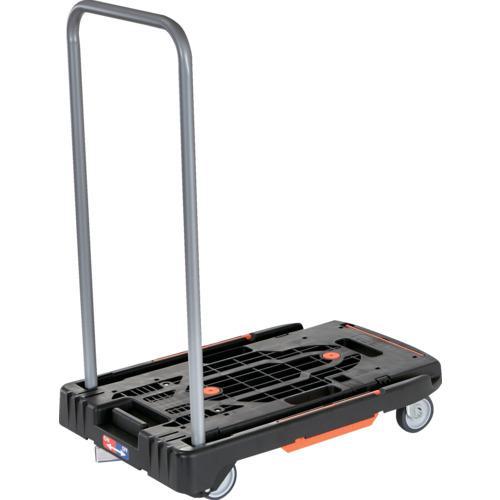 ■TRUSCO こまわり君(新型) 600X390 樹脂ストッパー付 ブラック【6931675:0】...