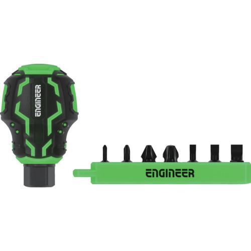 ■ENGINEER 差替式ドライバー STUBBYドライヴ&amp;プラマイ極短【6961618:0】[店頭...