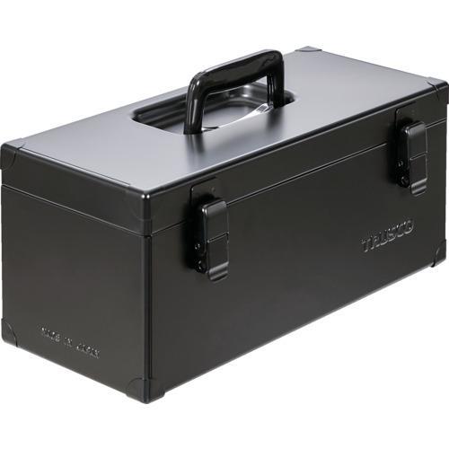 ■TRUSCO 片開きツールボックス つや消しブラック W405×D173×H175【6969934...