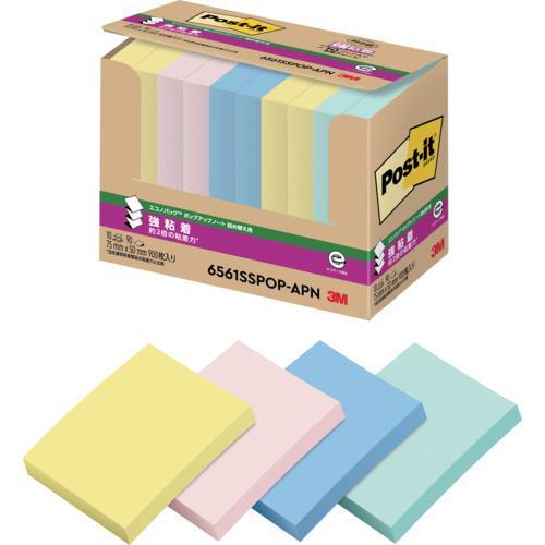 ■3M ポスト・イット[[R上]] エコノパック[[TM上]] 強粘着ポップアップノート 6561S...