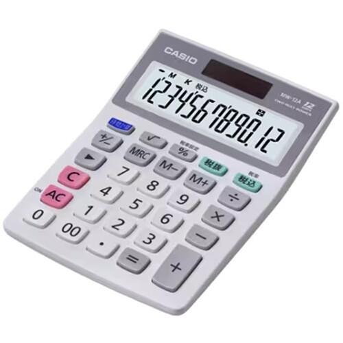 ■カシオ 卓上電卓12桁【7072232:0】[店頭受取不可]