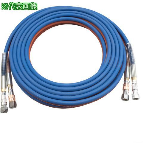■千代田 ガス溶断用ホース マイルドホースCSS-10M【7119549:0】[店頭受取不可]
