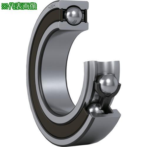 ■NSK 深溝玉軸受 非接触ゴムシール型 内径20mm【7186588:0】[店頭受取不可]