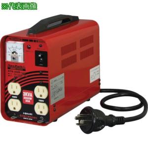 ■NICHIDO 変圧器 降圧専用トラパック リングトランス 3KVAA【7307411:0】[店頭受取不可]