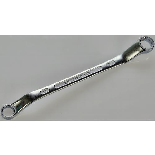 ■KTC 45°ロングめがねレンチ19×22mm【8070216:0】[店頭受取不可]