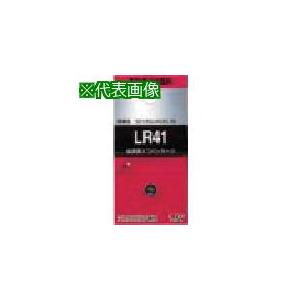 ■東芝 アルカリボタン電池 LR41ECエコパッケージ【8071242:0】[店頭受取不可]