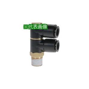 ■チヨダ チューブ継手 フジ ダブルバンジョー(樹脂) 8mm R1/4【8083940:0】[店頭...