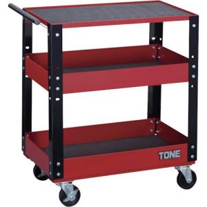 ■TONE 整備用工具セット ツールキャビン レッド 幅714×奥行441×高さ860mm【8109771:0】[店頭受取不可]