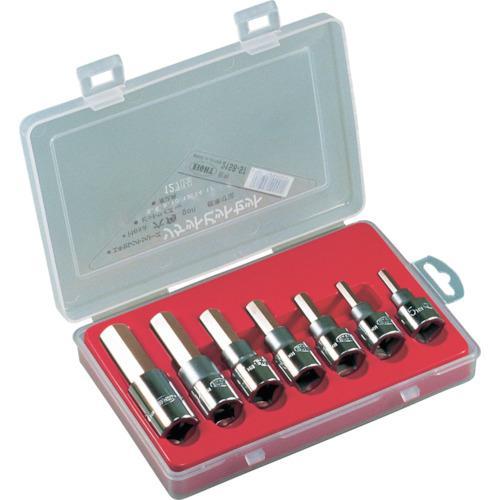 ■EIGHT 六角ソケットビット 寸法(差込角12.7mm) 7本セット 5~17mm【811612...
