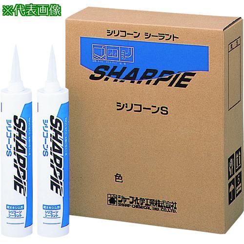 ■シャープ シーリング剤 シャーピー シリコーンS クリア 330ml【8165945:0】[店頭受...