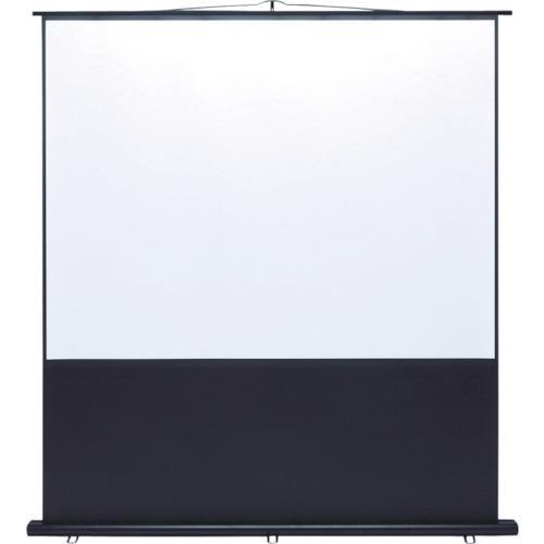 ■SANWA プロジェクタースクリーン 床置き式【8183939:0】[直送DS][店頭受取不可]