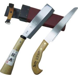 ナタ・鋸セット二丁差し（ 210mmx270mm）鉈は土佐の一級品 : プロヤマ