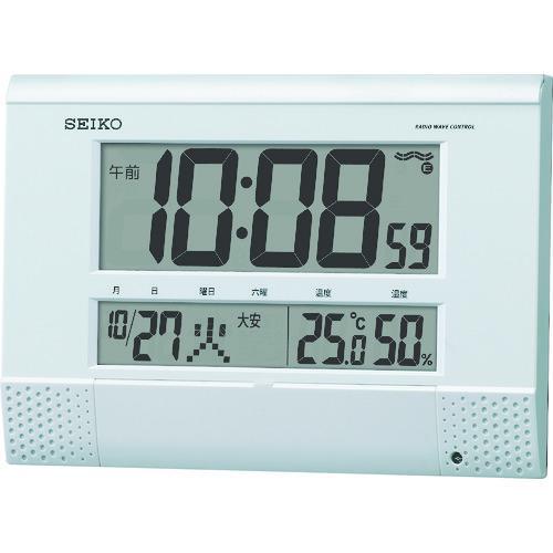 ■SEIKO プログラムチャイム付き電波時計【8202562:0】[店頭受取不可]