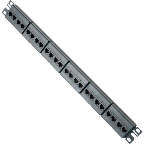 ■PANDUIT カテゴリ6 JJアダプタパッチパネルキット【8291254:0】[店頭受取不可]