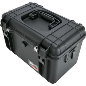 ■TRUSCO プロテクターツールケース 黒 428×283×275【8359348:0】[店頭受取不可]