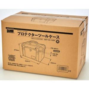 ■TRUSCO プロテクターツールケース 黒 ...の詳細画像4