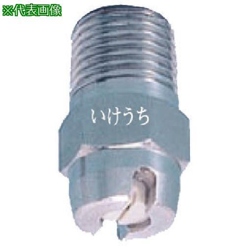 ■いけうち 均等扇形ノズル VEPシリーズ ステンレス鋼303製 ネジ1/4オス 80°【85074...