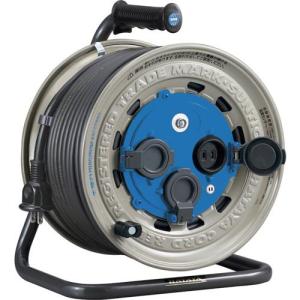 爆買 コードリール 日動工業 電工ドラム 防雨防塵型100Vドラム アース