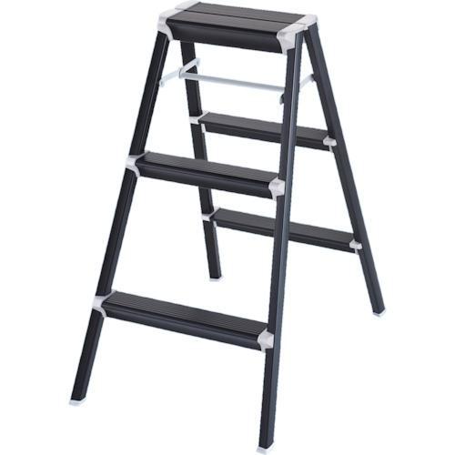 ■ハセガワ 踏み台 強力型 80cm ブラック【8586414:0】[直送DS][店頭受取不可]