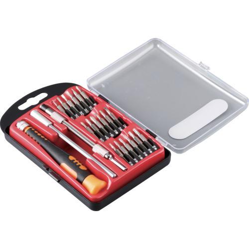 ■P・TOOL 21pcs差替式マイクロ精密ドライバー組 2Way機能【8592215:0】[店頭受...