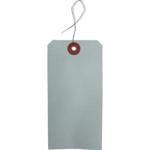 ユタカメイク 荷札 針金付荷札 布 60mmX120mm 6枚