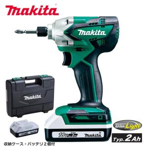 マキタ 充電式インパクトドライバ MTD002DSAX(バッテリ2個、充電器、ケース付)18V｜hcvalor