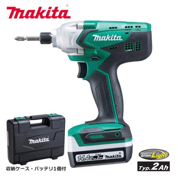 マキタ 充電式インパクトドライバ M695DSA(バッテリ、充電器、ケース付)14.4V