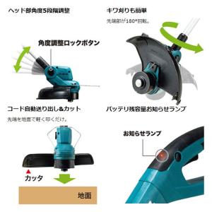 [即納在庫品] マキタ 充電式草刈機 MUR1...の詳細画像4