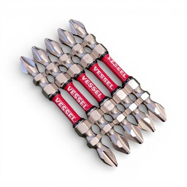 Prosite(プロサイト) 白狼ビット＋2×65mm 5本 ドライバービット HR5P2065