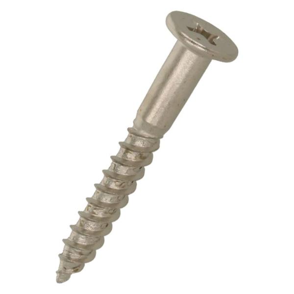 超低頭木ねじ ニッケル ネジ径4.1×32mm 10入 ×5セット