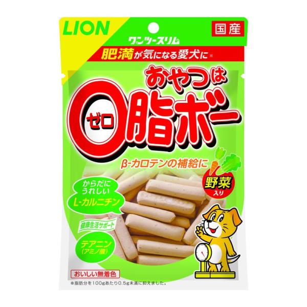 【ケース販売】 ワンツースリム おやつは0脂ボー 野菜入り 80g (１袋80g×48袋セット) ラ...