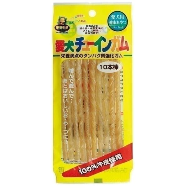 【セット販売】 愛犬チューインガム 10本棒 (×12セット) GN-10 マルジョーアンドウエフク