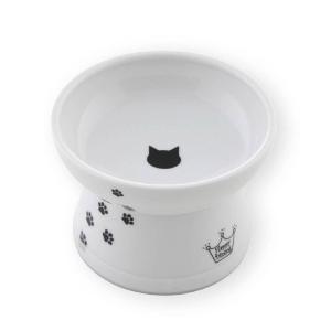 【ケース販売】 猫壱 猫 食器 猫用 脚付フードボウル 猫柄 レギュラー (40個セット)