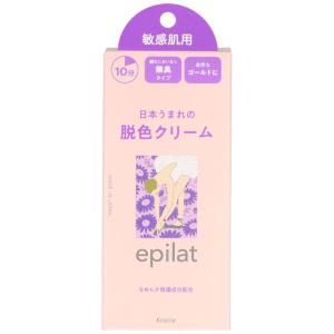 【セット販売】エピラット 脱色クリーム 敏感肌用 110g(×4セット) クラシエ