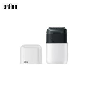 BRAUN ブラウン 電動シェーバーBraumminiホワイトM-1011｜hcvalor