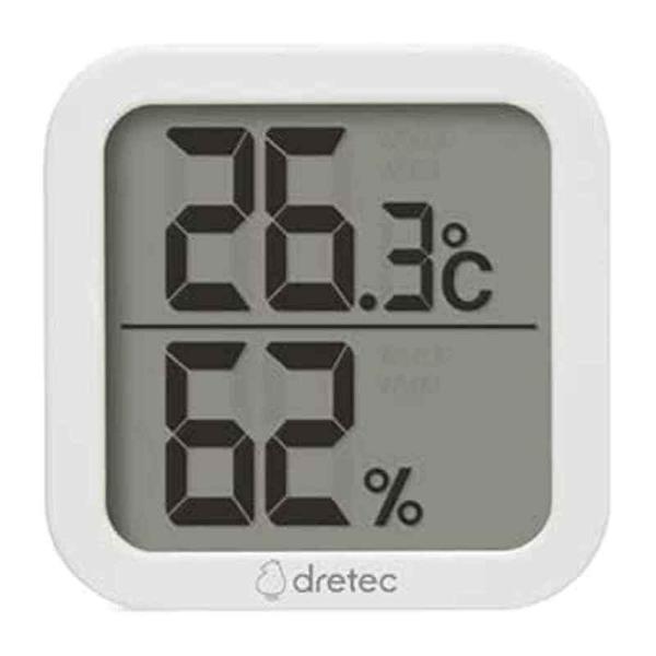 ドリテック 温湿度計 デジタル温湿度計 クラル シンプル表示 ドリテック